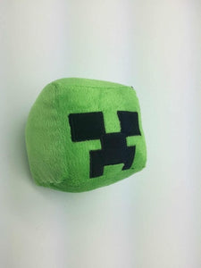 10*10*10 cm  PC Game Minecraft  Plush Sponge Stuffed Cube Toy Keychain