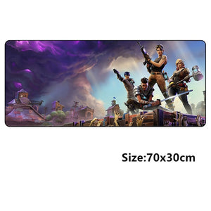 70*30cm large gaming mouse pad fortnıte