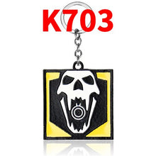Load image into Gallery viewer, Game Rainbow Six 6 Siege Logo Keychain